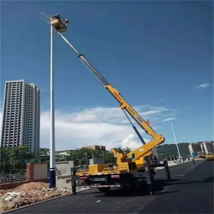 泉州维修路灯的曲臂升降车出租