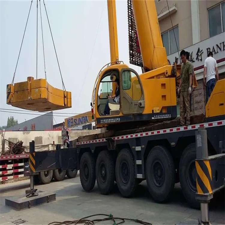 泉州当地吊车出租|机器吊装|75吨|工厂搬迁服务